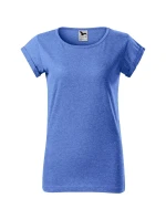 Fusion tričko dámské modrý melír