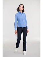 Russell Athletic 924F Popelínová halenka s dlouhým rukávem 11.924F corporate blue Russell Athletic 924F Popelínová halenka s dlouhým rukávem 11.924F corporate blue