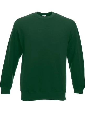 Fruit of the Loom Classic Set-In Sweat Mikina 16.2202 bottle green Fruit of the Loom Classic Set-In Sweat Mikina 16.2202 bottle green