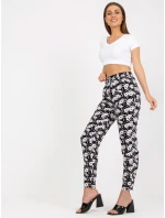 Kalhoty D73771M61869M černobílé Kalhoty D73771M61869M černobílé