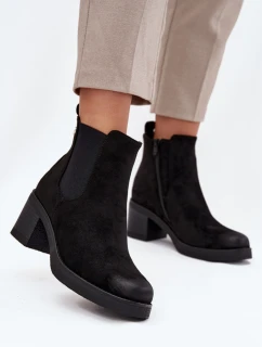 Dámské boty XJ-818A černé - Step in style