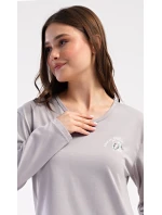 Dámské pyžamo kapri Srdce Dámské pyžamo kapri Srdce