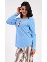 Dámské pyžamo dlouhé Bear Dámské pyžamo dlouhé Bear