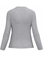 Kariban K 382 Dámské tričko do V s dl. rukávem 20.K382 oxford grey