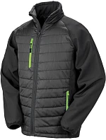 Result R 237X Hybridní bunda "Compass" 30.237X black/lime Result R 237X Hybridní bunda "Compass" 30.237X black/lime