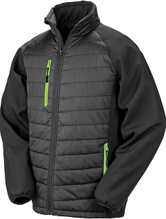 Result R 237X Hybridní bunda "Compass" 30.237X black/lime