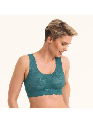 Essential Lace braletka s pěnovou výztuží 5400 light smaragd - Anita Classix Essential Lace braletka s pěnovou výztuží 5400 light smaragd - Anita Classix