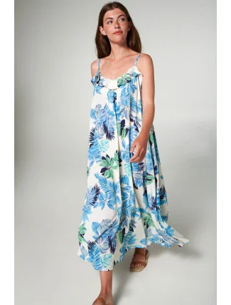 Vamp - Šaty s ramínky 20418 - Vamp