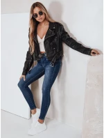 Dámské skinny džíny s vysokým pasem tmavě modré FashionStreet UY2823