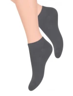 Dámské ponožky 052 dark grey - Steven Dámské ponožky 052 dark grey - Steven