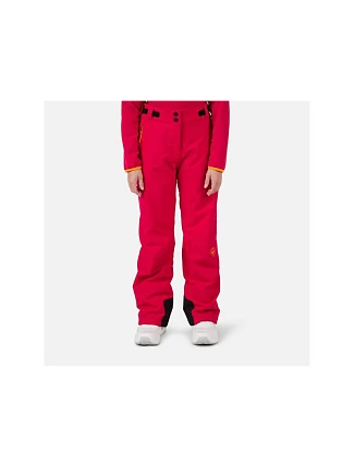 Lyžařské kalhoty Rossignol Girl Ski Pant, červené Lyžařské kalhoty Rossignol Girl Ski Pant, červené