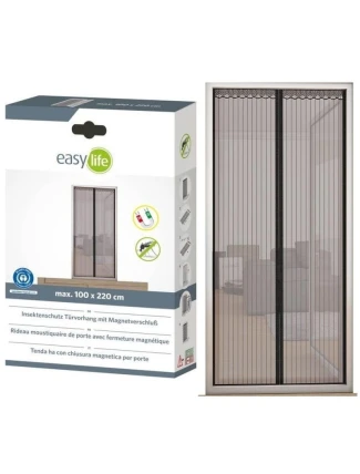 LAMELOVÁ MOSKYTIÉRA 100X220 CM SE ZAPÍNÁNÍM NA MAGNETY