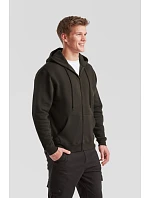 Fruit of the Loom Premium Hooded Sweat Jacket Mikina s kapucí 16.2034 deep navy