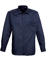 Premier PR 200 Popelínová košile s dlouhým rukávem 39.0200 navy Premier PR 200 Popelínová košile s dlouhým rukávem 39.0200 navy