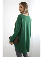 Dámská halenka s orlem a nápisem Canyon zelený