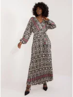 DHJ SK 16656 šaty.13X černá a béžová DHJ SK 16656 šaty.13X černá a béžová