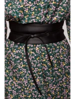 M636 Opasek z umělé kůže - černý M636 Opasek z umělé kůže - černý