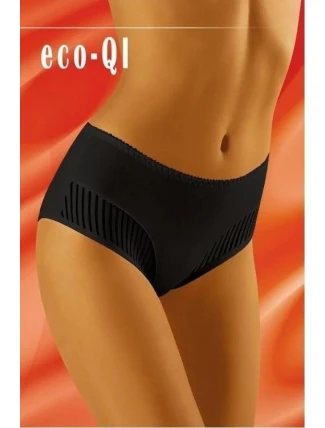 Dámské kalhotky eco-QI Černá - Wolbar