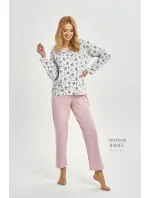 3451 DÁMSKÉ DLOUHÉ PYŽAMO MARTINA M-XL