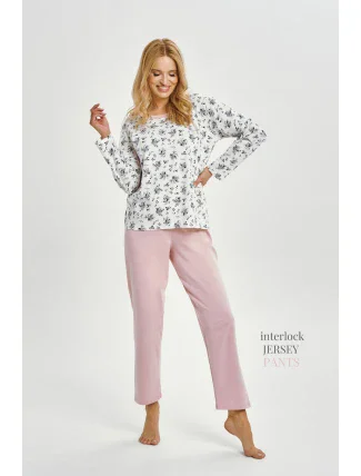 3451 DÁMSKÉ DLOUHÉ PYŽAMO MARTINA M-XL