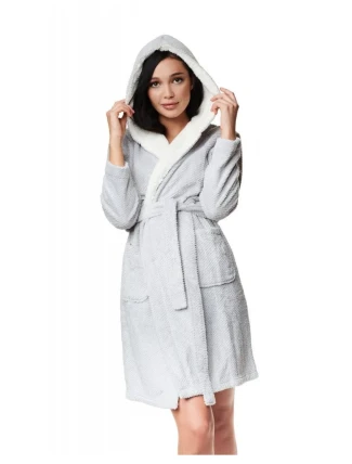 Dámský župan Henderson 38268-09X Wafle Dámský župan Henderson 38268-09X Wafle