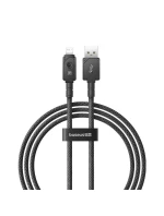 Baseus Nezlomitelný kabel USB-IP 2,4A 2m (černý)