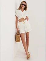 Šortky D60103M62612KA1 bílé