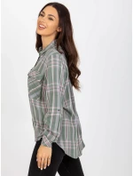 Halenka D70039Z11082A khaki barva Halenka D70039Z11082A khaki barva