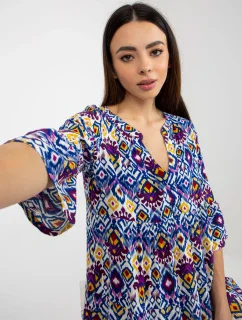 Dámské šaty D73771M30214H fialové - FPrice