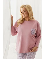 Pyžamo Taro 3655 Agnessa dlouhé rukávy 2XL–3XL Z26