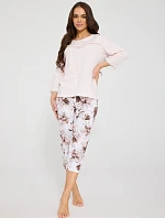 Pyžamo Cornette 1104/496 Ophelia 3/4 M–2XL Pyžamo Cornette 1104/496 Ophelia 3/4 M–2XL