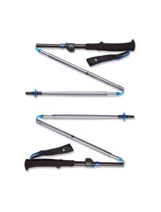 Trekingové hole Black Diamond DISTANCE FLZ POLES PEWTER