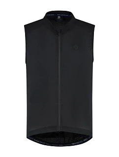 Tričko Rogelli ESSENTIAL II bez potisku, černé, velikost XL