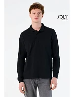 SOL'S Winter II Piqué polo s dlouhým rukávem 25.1353 black