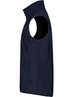 Clique Classic Softshell Vest M Pánská 3-vrstvá softshellová vesta 67.0911 dark navy