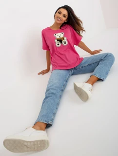 Dámská halenka LK BZ 509251.26X fuchsiová - FPrice