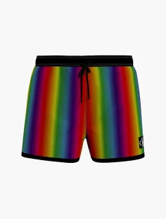 Pánské koupací kraťasy - KM00749 0JG - duhové - Calvin Klein