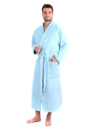 Pánský župan Tampa 2149 ledově modrá - Vestis Pánský župan Tampa 2149 ledově modrá - Vestis