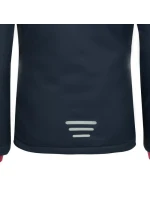 Trollkids Dívčí bunda s kapucí Hallingdal Navy blue/pink (223-114)