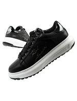 Karl Lagerfeld pánské boty Kapri tenisky přírodní kůže černé