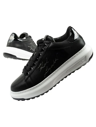 Karl Lagerfeld pánské boty Kapri tenisky přírodní kůže černé