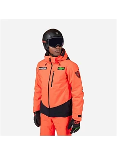 Pánská lyžařská bunda ROSSIGNOL Hero Blackside Insulated Jkt, červená