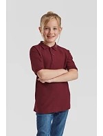 Fruit of the Loom Kids 65/35 Polo Dětské piqué polo 16.3417 light pink Fruit of the Loom Kids 65/35 Polo Dětské piqué polo 16.3417 light pink