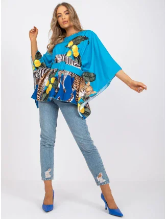 Halenka DHJ BZ 15735B.13 modrá