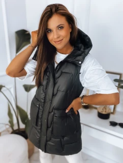 WENDY dámská vesta černá FashionStreet TY2826