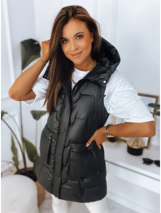 WENDY dámská vesta černá FashionStreet TY2826 WENDY dámská vesta černá FashionStreet TY2826