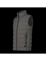 Pánská zateplená vesta CMP bez rukávů sportovní zimní šedá (34K0757/E910)