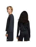 Adidas Entrada 26 dětské tričko s dlouhým rukávem černé KF5879