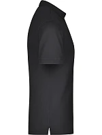 Daiber JN 708 Pánské pima piqué polo 02.0708 black Daiber JN 708 Pánské pima piqué polo 02.0708 black
