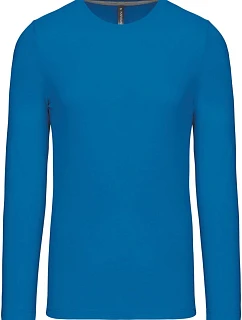 Kariban K 359 Pánské tričko s dlouhým rukávem 20.K359 tropical blue